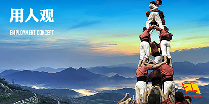 以人為本、知人善用、團(tuán)隊(duì)協(xié)作